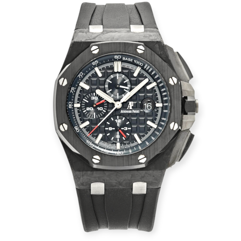Pre-Owned Audemars Piguet Royal Oak Offshore Carbon 44mm  Ceramic Bezel 26400AU.OO.A002CA.01