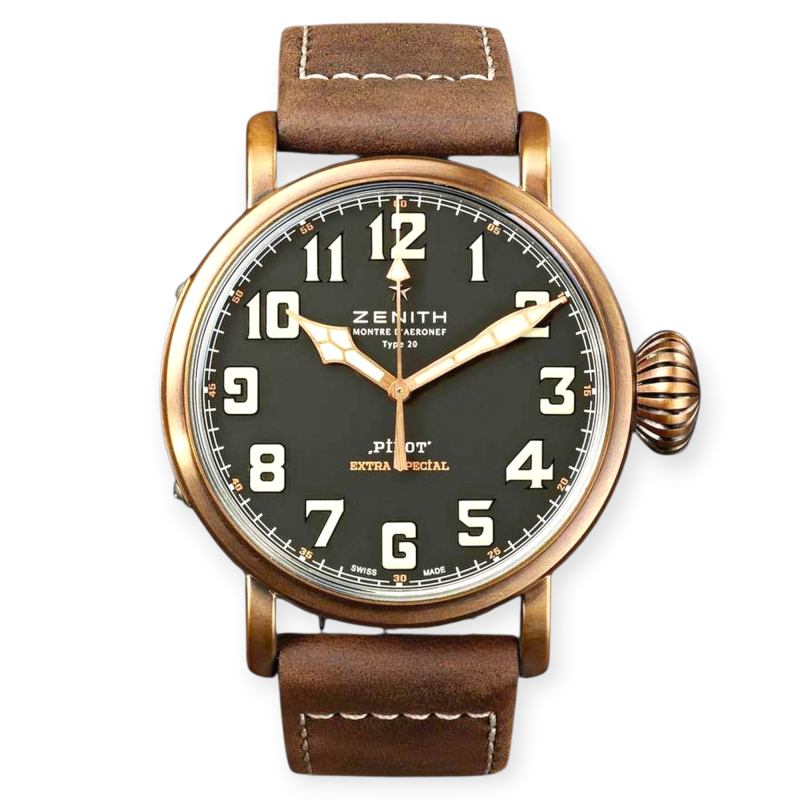 Pre-Owned Zenith Pilot Type20 Bronze 45mm 4029.2430.679/21.C753