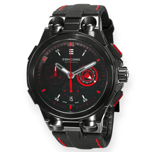 Pre-Owned Concord Chronograph Smoked Red C2 43mm Men's Watch