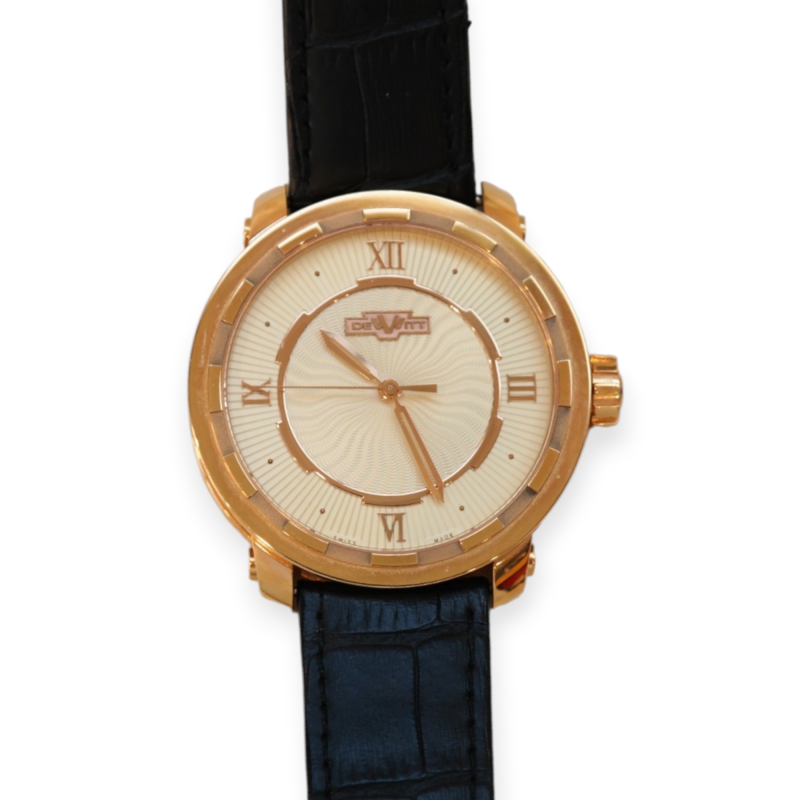 Pre-Owned DeWitt 28 Auto Rose Gold 43mm
