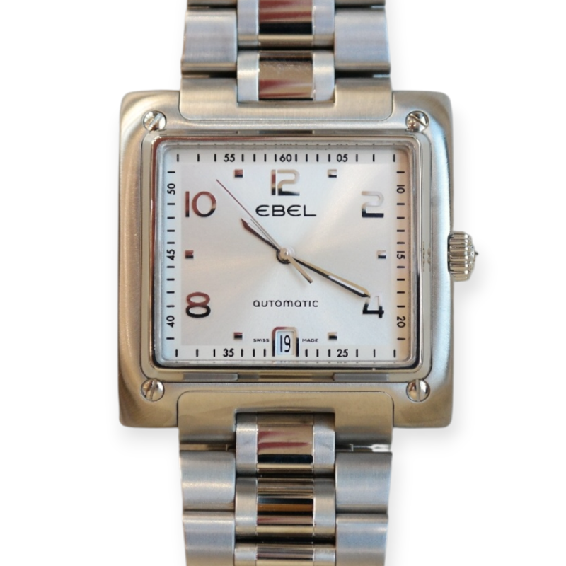 Pre-Owned Ebel 1911 La Caree 42.2mm Steel Automatic Gent's Watch