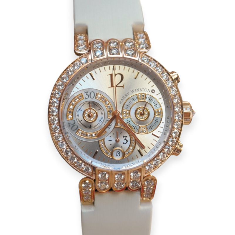Pre-Owned Harry Winston Premier Rose Gold 39mm PREACH39RR002