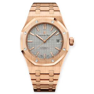 Pre-owned Audemars Piguet Royal Oak Rose Gold 37mm 15450OR.OO.1256OR.01