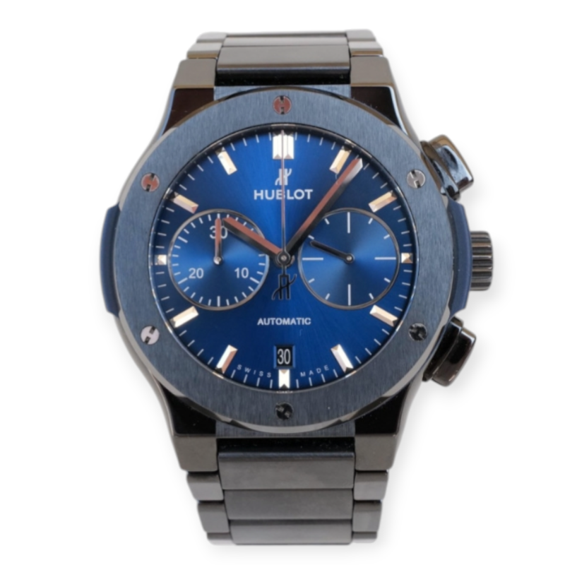 Pre-Owned Hublot Classic Fusion Ceramic 45mm Chronograph 520.CM.1170.CM