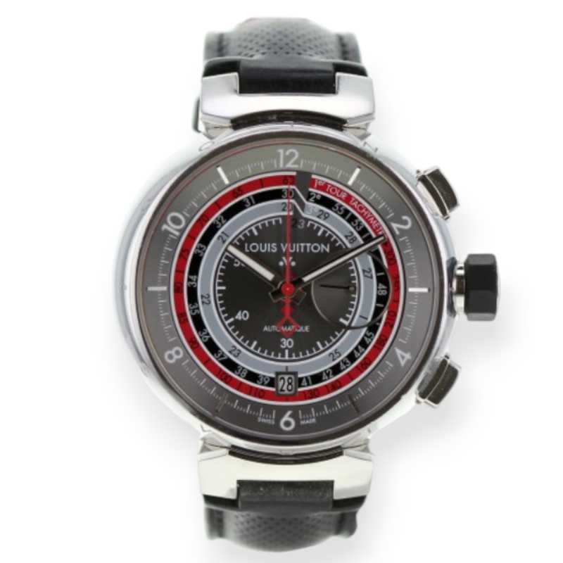 Pre-Owned Louis Vuitton Q102C Tambour 40mm