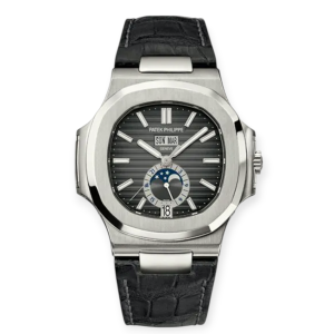 Pre-owned Patek Philippe Nautilus Stainless Steel 40.5mm 5726A