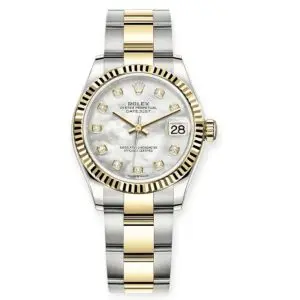 Pre-Owned Rolex DateJust 31mm Steel & Yellow Gold Mother-Of-Pearl Dial 278273