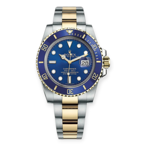 Pre-Owned Rolex Submariner Date 40mm Blue Dial Steel & Gold 116613LB