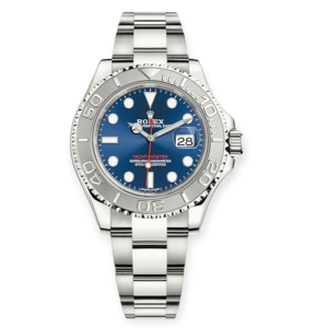 Pre-Owned Rolex Yacht-Master 40mm Platinum Blue Dial 116622
