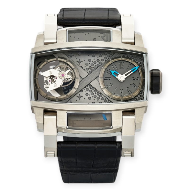 Pre-Owned Romain Jerome Moon Orbiter Blue Limited of 25 Pieces RJ.M.TO.MO.001.03