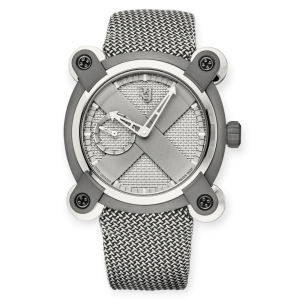 Pre-Owned Romain Jerome Moon-Dust DNA Moon Invader 40 Heavy Metal Auto Set RJ.M.AU.IN.020.12