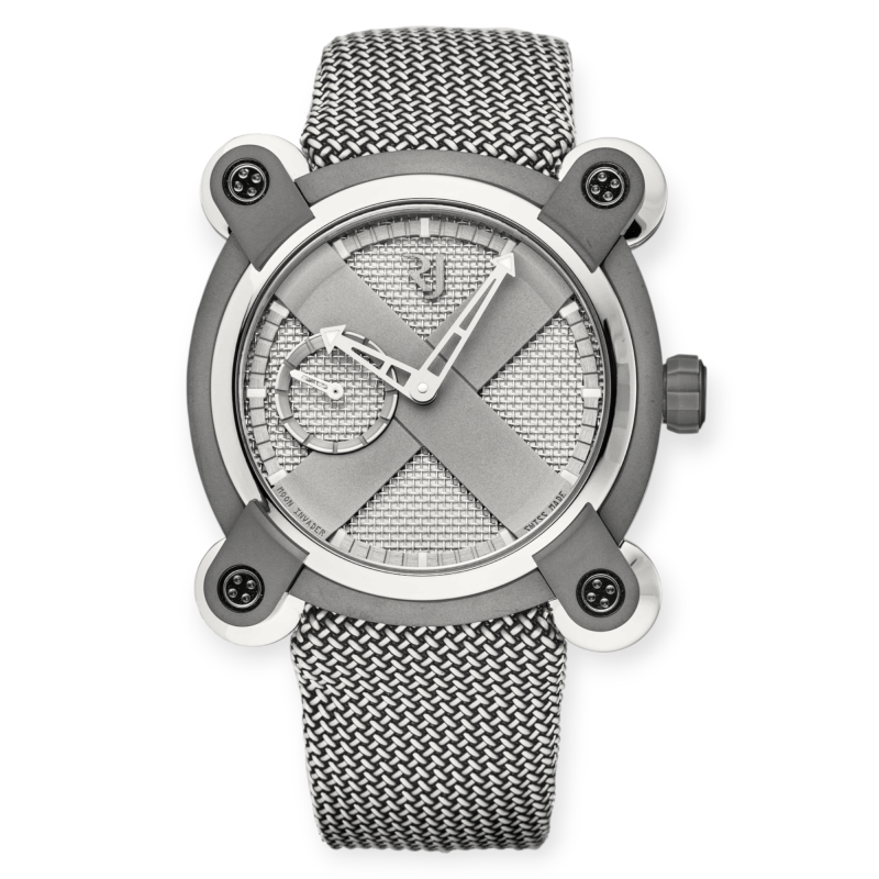 Pre-Owned Romain Jerome Moon-Dust DNA Moon Invader 40 Heavy Metal Auto Set RJ.M.AU.IN.020.12