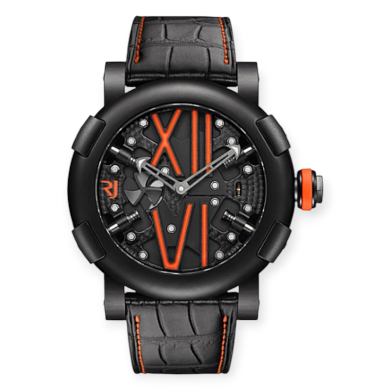 Pre-Owned Romain Jerome Steampunk Auto Orange 50mm RJ.T.AU.SP.005.05