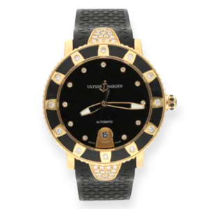 Pre-Owned Ulysse Nardin Lady Diver Rose Gold 42mm 8106-101