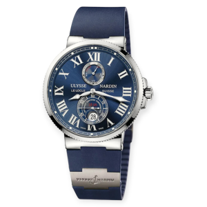Pre-Owned Ulysse Nardin Maxi Marine Steel 43mm 263-67-3-42