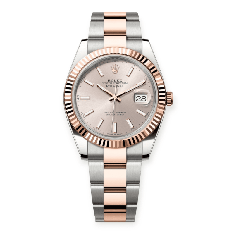 Pre-Owned Rolex Datejust II Steel & Rose Gold 41mm 126331-0009