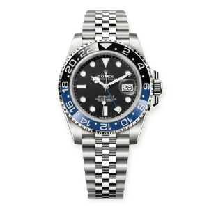 Pre-Owned Rolex GMT-Master II "Batgirl" 40mm Stainless Steel Jubilee 126710BLNR