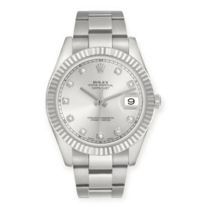 Pre-Owned Rolex DateJust 41mm 116334 Oystersteel Diamond Dial