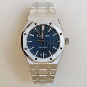 Pre-owned Audemars Piguet Royal Oak Steel 37mm 15450ST.OO.1256ST.03
