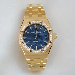 Pre-owned Audemars Piguet Royal Oak Yellow Gold 37mm 15451BA.ZZ.1256BA.01