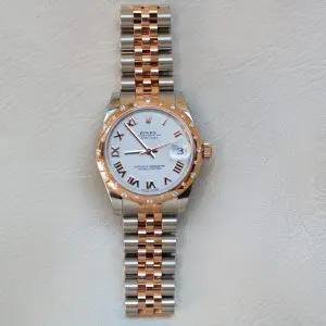 Pre-Owned Rolex DateJust 31mm Steel & Rose Gold 178341