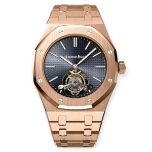 Pre-owned Audemars Piguet Royal Oak 41mm Tourbillon Rose Gold 26510OR.OO.1220OR.01