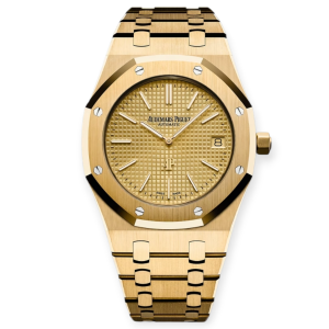 Pre-owned Audemars Piguet Royal Oak Extra-Thin 39mm Yellow Gold 15202BA.OO.1240BA.02