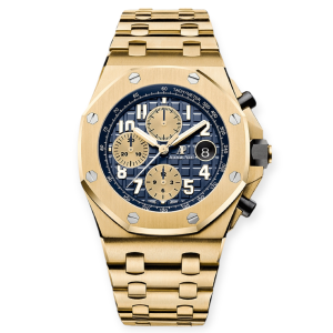 Pre-owned Audemars Piguet Royal Oak Offshore 42mm Yellow Gold  26470BA.OO.1000BA.01