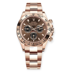Pre-owned Rolex Cosmograph Daytona Rose Gold 40mm Chocolate & Black Dial 116505