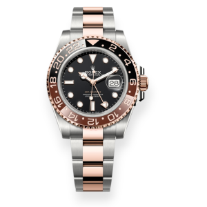 Pre-owned Rolex Gmt-Master II 40mm Steel & Rose Gold 126711CHNR