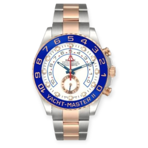 Pre-owned Rolex Yacht-Master II Steel & Rose Gold 44mm 116681