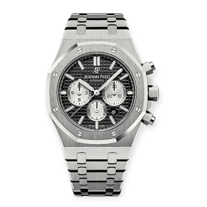 Pre-owned Audemars Piguet Royal Oak Chronograph 41mm Black Dial 26331ST.OO.1220ST.02