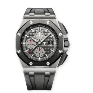 Pre-owned Audemars Piguet Royal Oak Offshore 44mm Titanium & Ceramic 26400IO.OO.A004CA.01