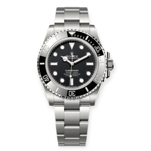 Pre-owned Rolex Submariner Steel 41mm No-Date Ceramic Bezel 124060