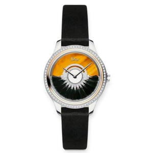 Pre-owned Dior Grand Bal Plume Tiger Eye Dial Limited Edition 36mm CD153B2SA001.