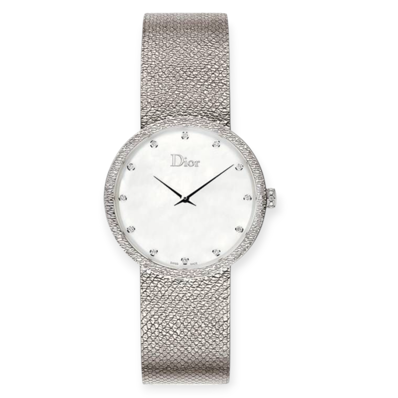 Pre-owned Dior La D de Dior 36mm Quartz CD043116M001