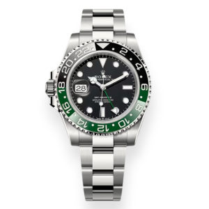 Pre-owned Rolex GMT-Master II "Sprite" OysterSteel 40mm Oyster 126720VTNR