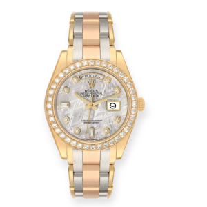Pre-Owned Rolex Day Date Masterpiece Tridor 39mm Meteorite Diamond Dial & Bezel 18948