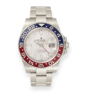 Pre-Owned Rolex GMT Master II 40mm Meteorite Dial 126719BLROa