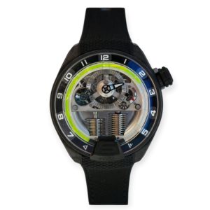 Pre-Owned HYT H4 Gotham Green Men's Watch RT Edition 151-CB-03-GF-RN
