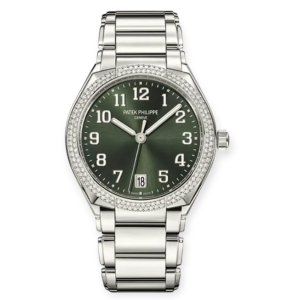 Pre-Owned Patek Philippe Twenty-4  Automatic Ladies Watch 36mm Olive Green Dial  7300/1200A