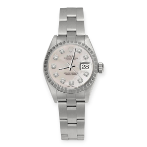 Pre-owned Rolex Lady DateJust  Stainless Steel 26mm MOP Dial 69240