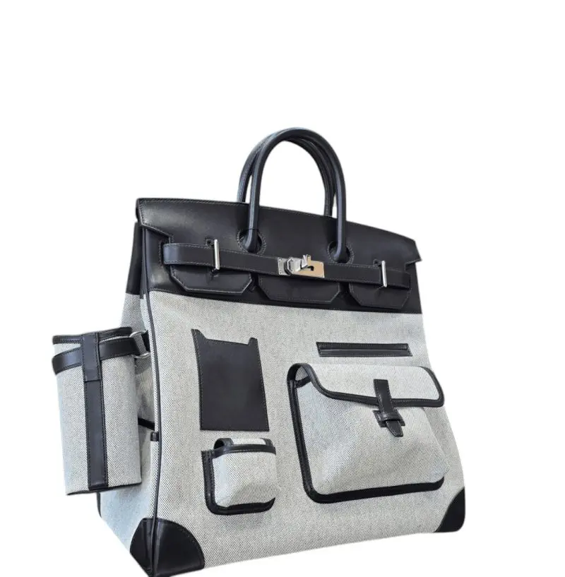 Pre-Owned Hermes Birkin 40 Hac Cargo with Palladium Hardware Limited Edition