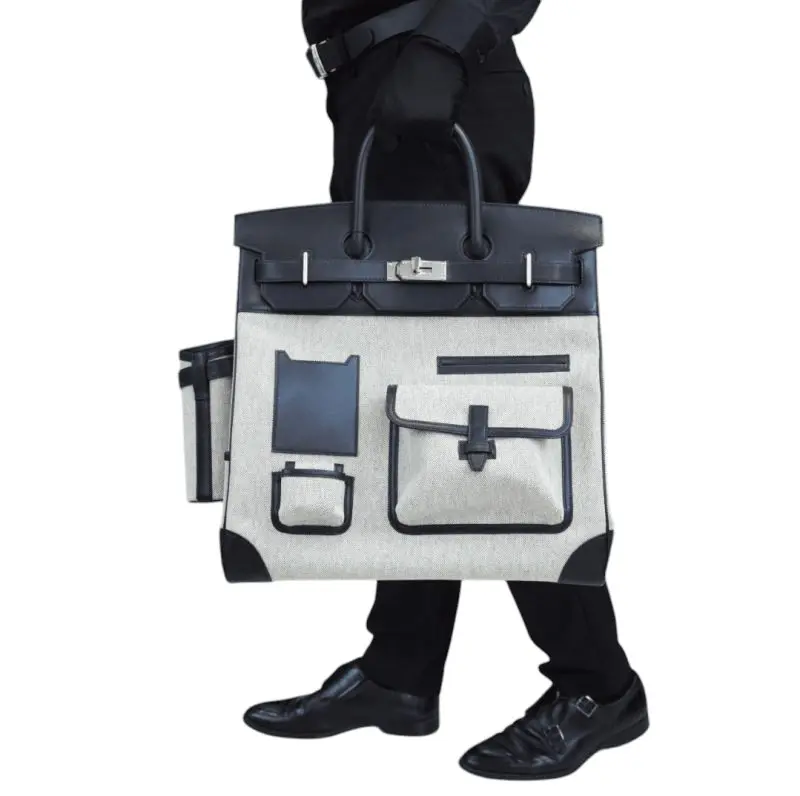 Pre-Owned Hermes Birkin 40 Hac Cargo with Palladium Hardware Limited Edition