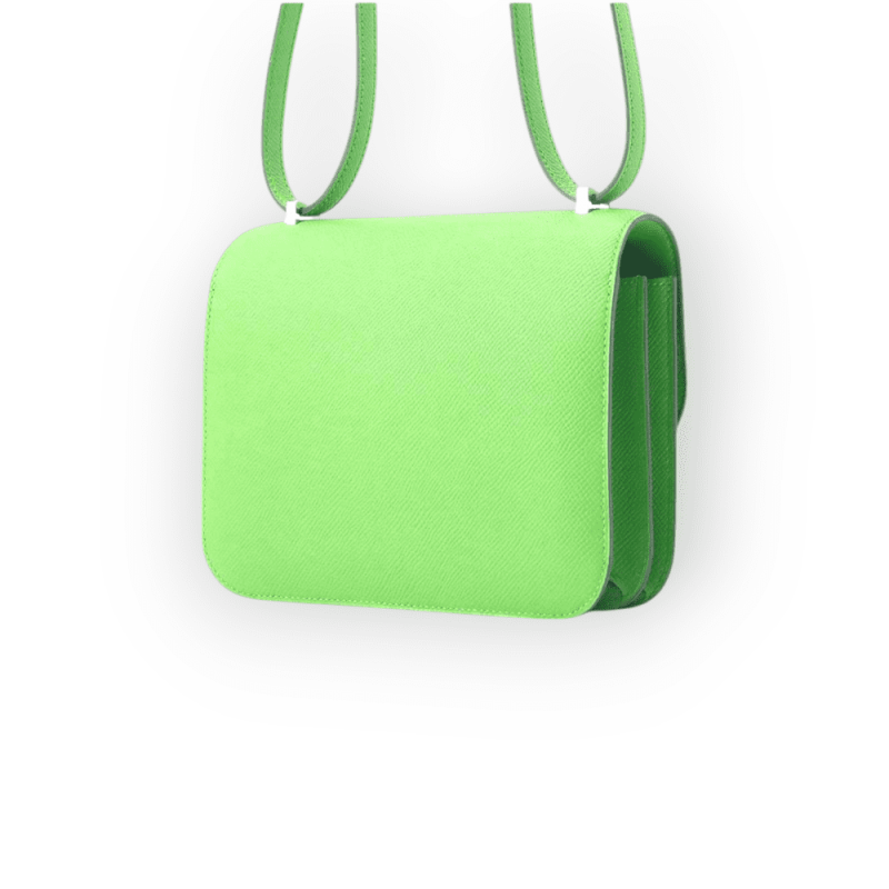 Pre-Owned Hermes Constance 18 Vert Yucca Epsom Leather With Palladium Hardware