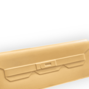 Pre-Owned Hermes Shadow Clutch Veau Swift bronze