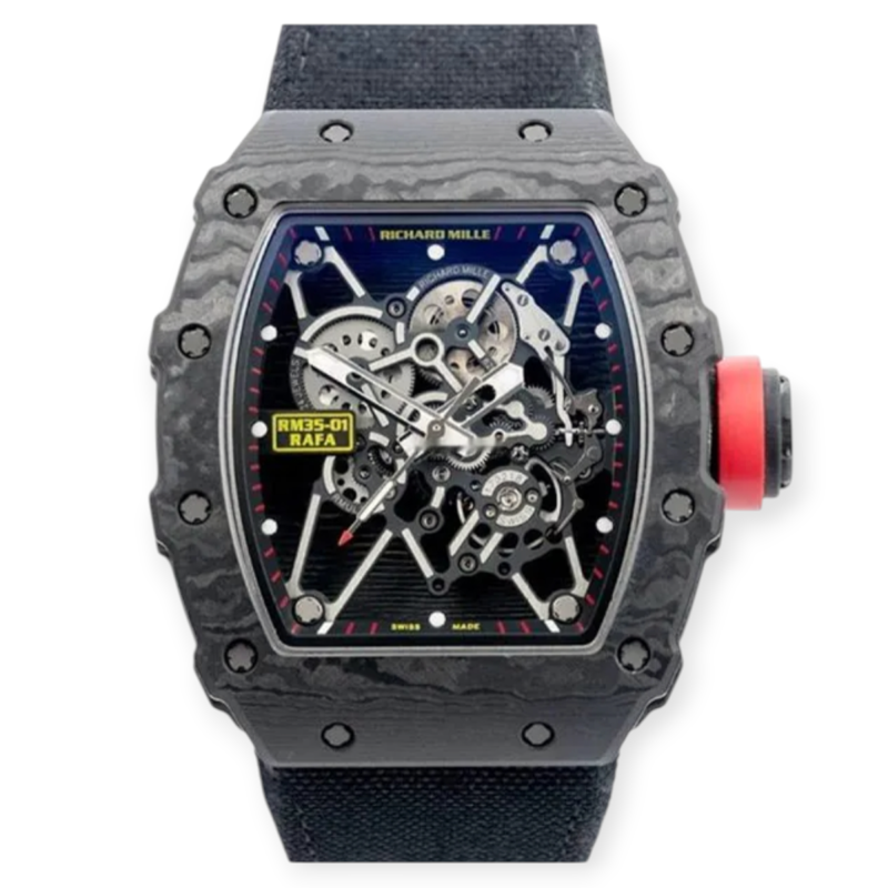Pre-owned Richard Mille RM 35-01 Carbon NTPT Rafael Nadal