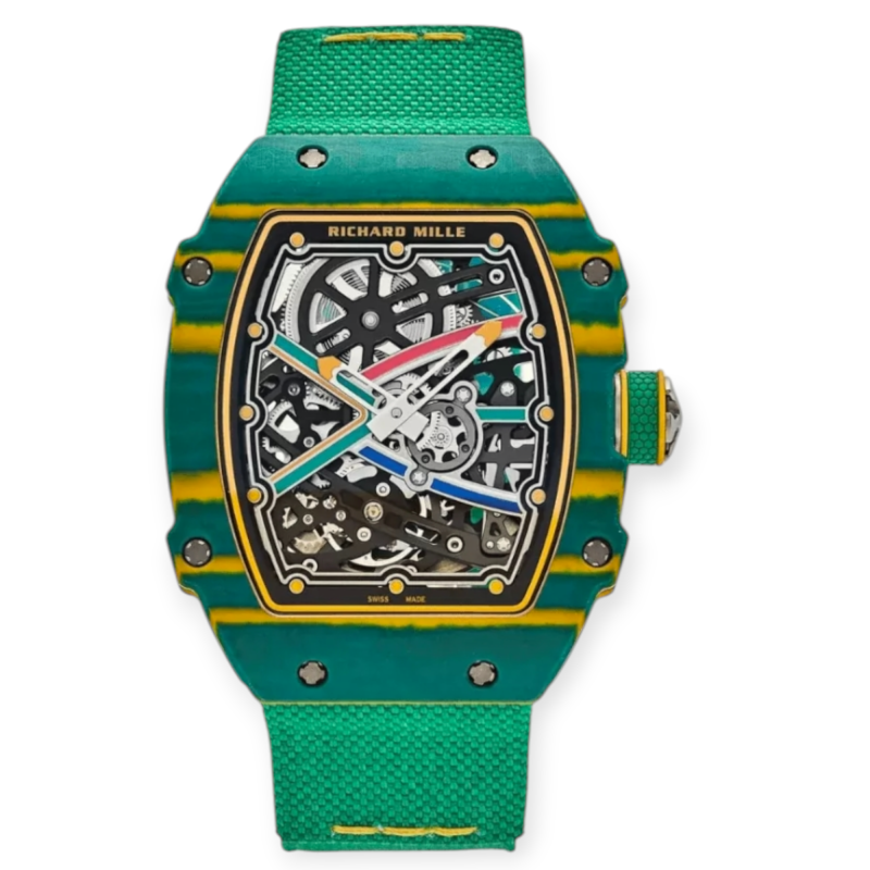 Pre-owned Richard Mille RM 67-02 CA FQ Extra Flat Wayde Van Niekerk High Jump