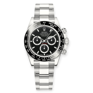 Pre-Owned Rolex Cosmograph Daytona Steel 40mm Black Dial 126500LN-0002