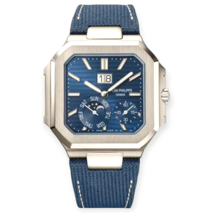 Pre-owned Patek Philippe Cubitus Grand Date 45mm  Platinum 5822P-001